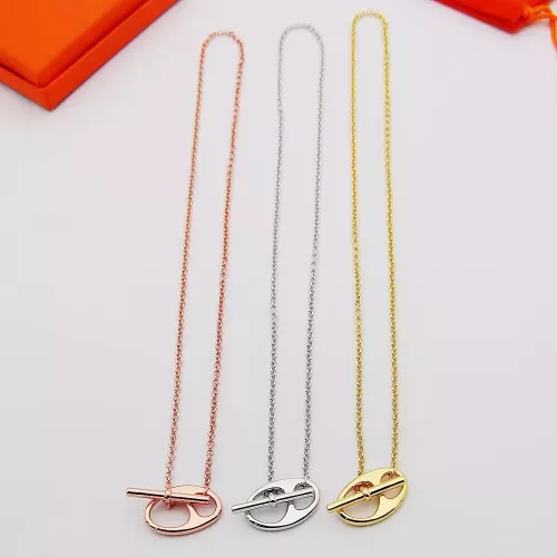 Replica Hermes Necklaces #1390067 $25.00 USD for Wholesale