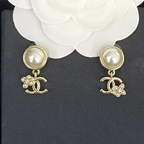 Replica Chanel Earrings For Women #1390198 $25.00 USD for Wholesale