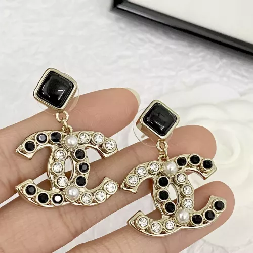 Replica Chanel Earrings For Women #1390199 $38.00 USD for Wholesale