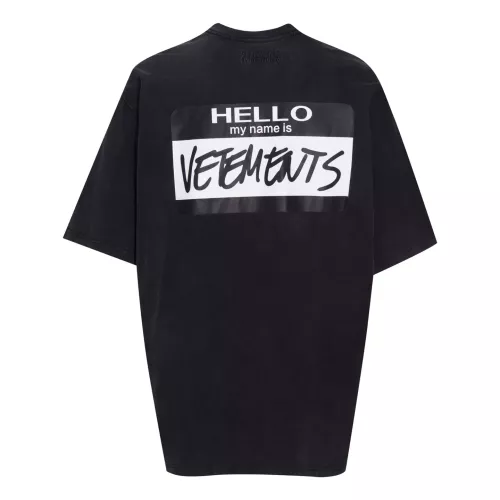 Replica VETEMENTS T-Shirts Short Sleeved For Unisex #1390245 $40.00 USD for Wholesale