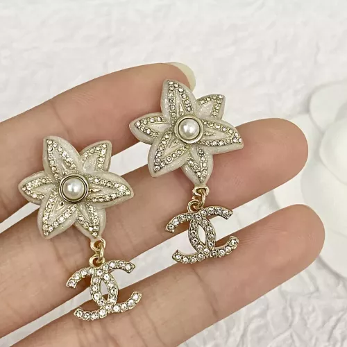Replica Chanel Earrings For Women #1390257 $34.00 USD for Wholesale