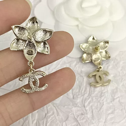 Replica Chanel Earrings For Women #1390258 $34.00 USD for Wholesale