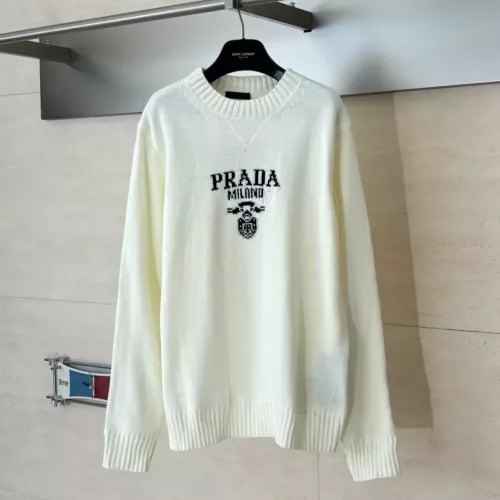Prada Sweaters Long Sleeved For Unisex #1390321 $82.00 USD, Wholesale Replica Prada Sweaters