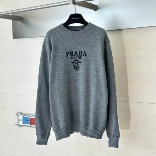 Prada Sweaters Long Sleeved For Unisex #1390323 $82.00 USD, Wholesale Replica Prada Sweaters