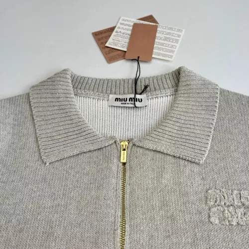 Replica MIU MIU Jackets Long Sleeved For Women #1390371 $96.00 USD for Wholesale