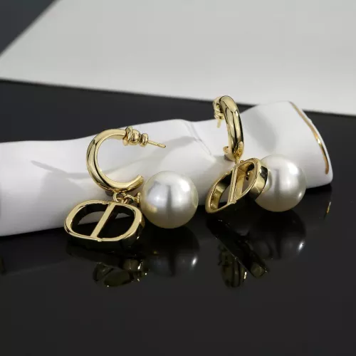Replica Christian Dior Earrings For Women #1390391 $27.00 USD for Wholesale