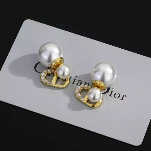 Replica Christian Dior Earrings For Women #1390392 $27.00 USD for Wholesale