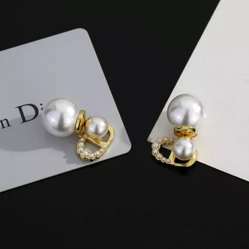 Replica Christian Dior Earrings For Women #1390392 $27.00 USD for Wholesale