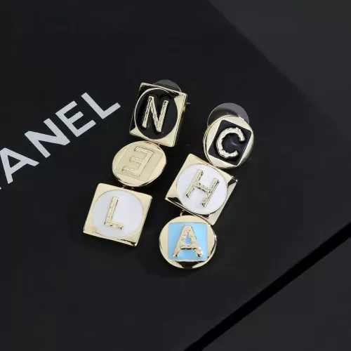 Replica Chanel Earrings For Women #1390403 $29.00 USD for Wholesale
