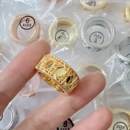 Christian Dior Rings In Gold For Women #1390425 $42.00 USD, Wholesale Replica Christian Dior Rings