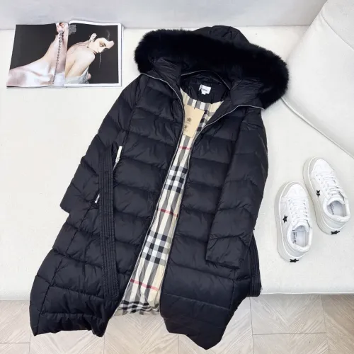 Replica Burberry Down Feather Coat Long Sleeved For Women #1390468 $247.93 USD for Wholesale