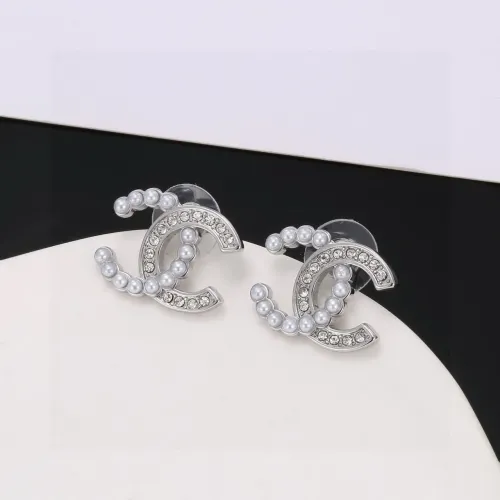 Replica Chanel Earrings For Women #1390538 $25.00 USD for Wholesale