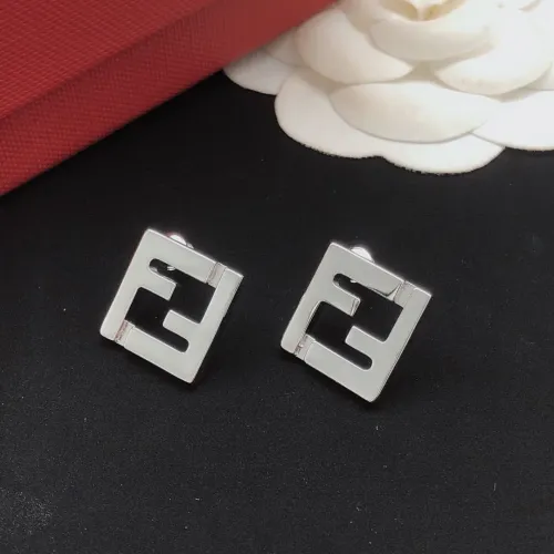 Replica Fendi Earrings For Women #1390546 $25.00 USD for Wholesale