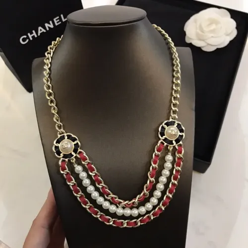 Replica Chanel Necklaces For Women #1390603 $42.00 USD for Wholesale