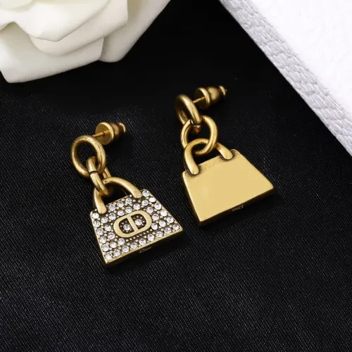 Replica Christian Dior Earrings For Women #1390654 $25.00 USD for Wholesale