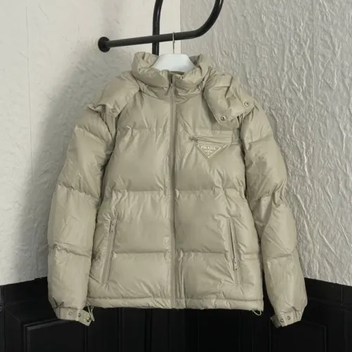 Prada Down Feather Coat Long Sleeved For Unisex #1390660 $162.00 USD, Wholesale Replica Prada Down Feather Coat