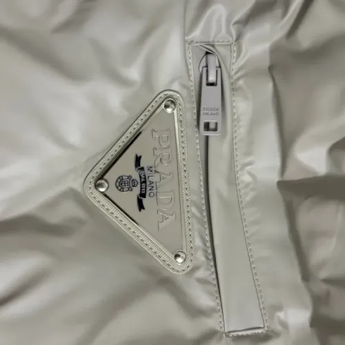 Replica Prada Down Feather Coat Long Sleeved For Unisex #1390660 $162.00 USD for Wholesale