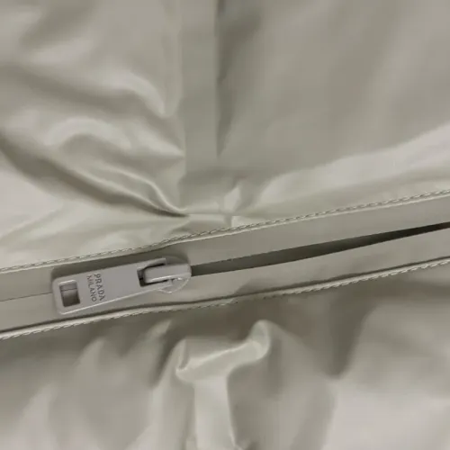 Replica Prada Down Feather Coat Long Sleeved For Unisex #1390660 $162.00 USD for Wholesale