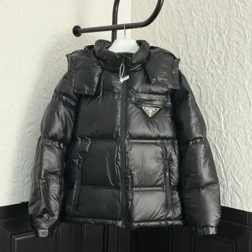 Prada Down Feather Coat Long Sleeved For Unisex #1390661 $162.00 USD, Wholesale Replica Prada Down Feather Coat