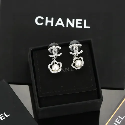 Replica Chanel Earrings For Women #1390759 $27.00 USD for Wholesale