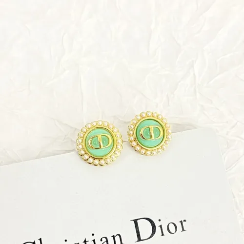 Replica Christian Dior Earrings For Women #1390792 $29.00 USD for Wholesale
