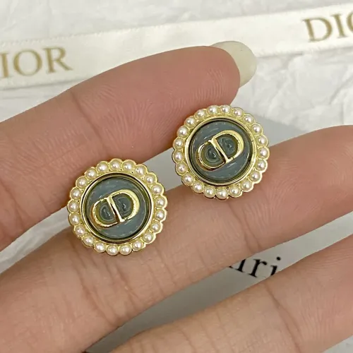 Replica Christian Dior Earrings For Women #1390793 $29.00 USD for Wholesale