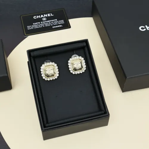 Replica Chanel Earrings For Women #1390849 $25.00 USD for Wholesale