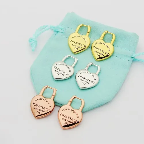 Replica Tiffany Earrings For Women #1390858 $25.00 USD for Wholesale