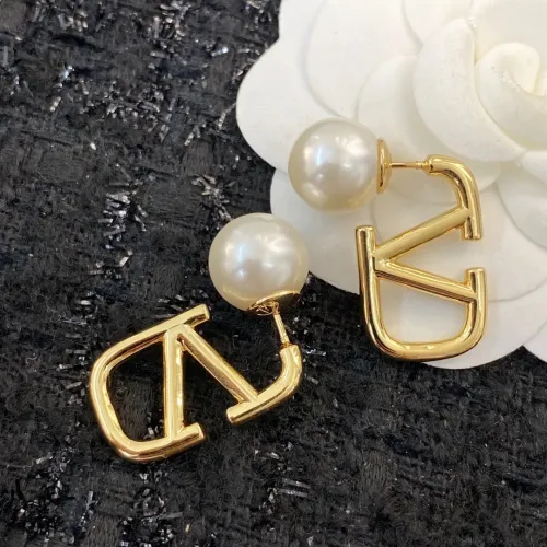 Replica Valentino Earrings For Women #1390862 $34.00 USD for Wholesale