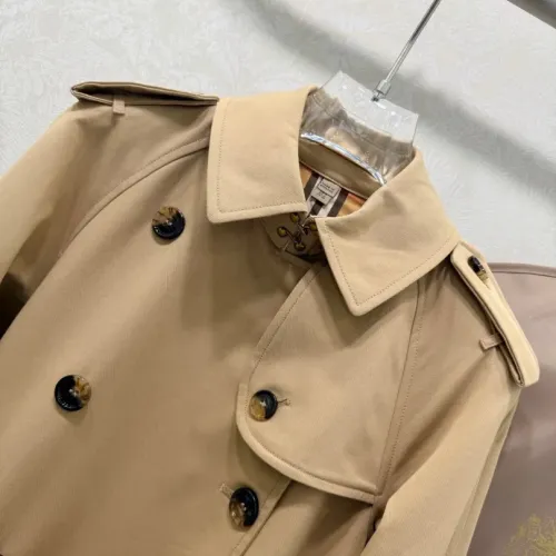 Replica Burberry Trench Coat Long Sleeved For Women #1390955 $190.00 USD for Wholesale