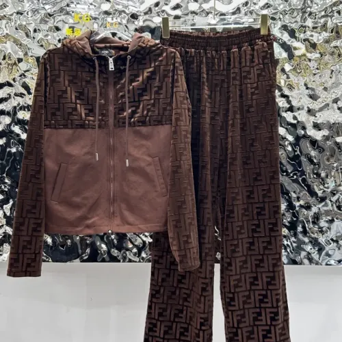Fendi Tracksuits Long Sleeved For Women #1390964 $105.00 USD, Wholesale Replica Fendi Tracksuits