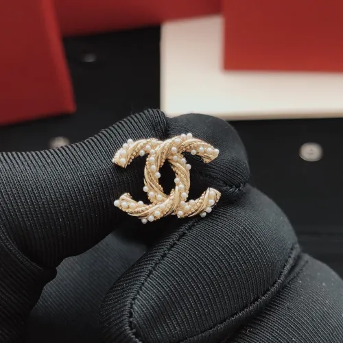 Replica Chanel Earrings For Women #1390970 $27.00 USD for Wholesale
