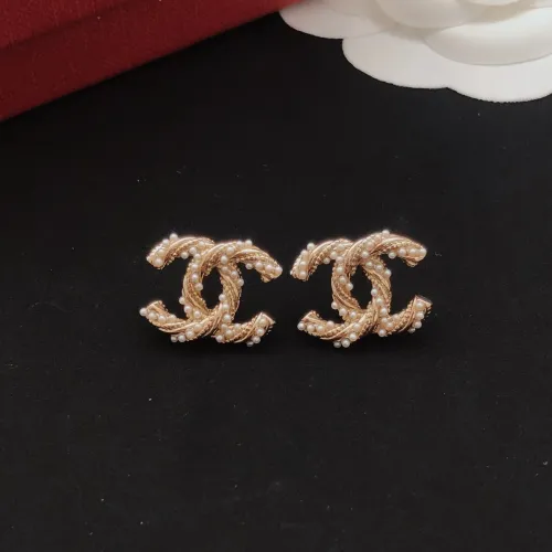 Replica Chanel Earrings For Women #1390970 $27.00 USD for Wholesale