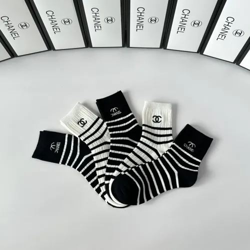 Replica Chanel Socks #1391081 $29.00 USD for Wholesale