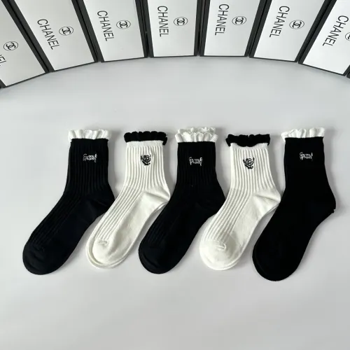 Replica Chanel Socks #1391083 $29.00 USD for Wholesale