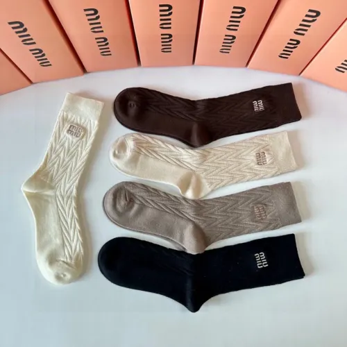 Replica MIU MIU Socks #1391093 $29.00 USD for Wholesale