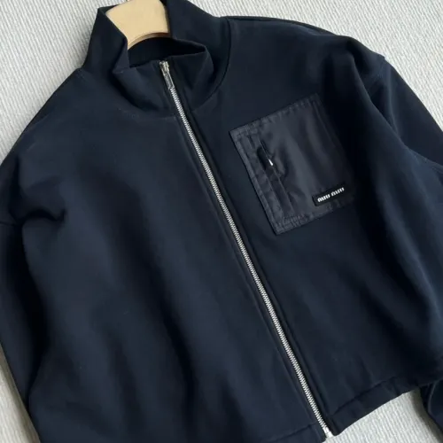 Replica MIU MIU Jackets Long Sleeved For Women #1391112 $112.00 USD for Wholesale