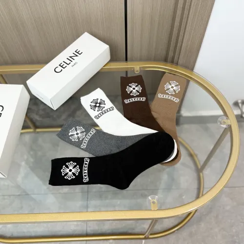 Replica Chrome Hearts Socks #1391133 $39.00 USD for Wholesale