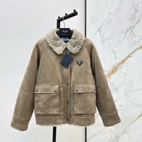 Prada Jackets Long Sleeved For Women #1391136 $162.00 USD, Wholesale Replica Prada Jackets