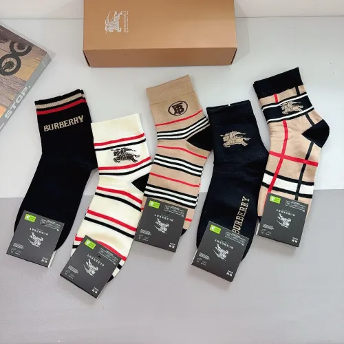 Replica Burberry Socks For Men #1391150 $29.00 USD for Wholesale