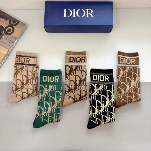 Replica Christian Dior Socks #1391159 $29.00 USD for Wholesale