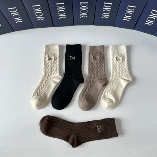 Replica Christian Dior Socks #1391161 $29.00 USD for Wholesale