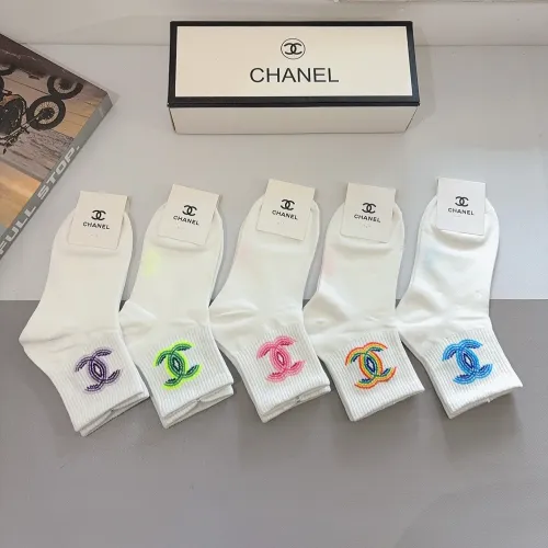 Replica Chanel Socks #1391170 $27.00 USD for Wholesale