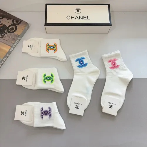 Replica Chanel Socks #1391170 $27.00 USD for Wholesale