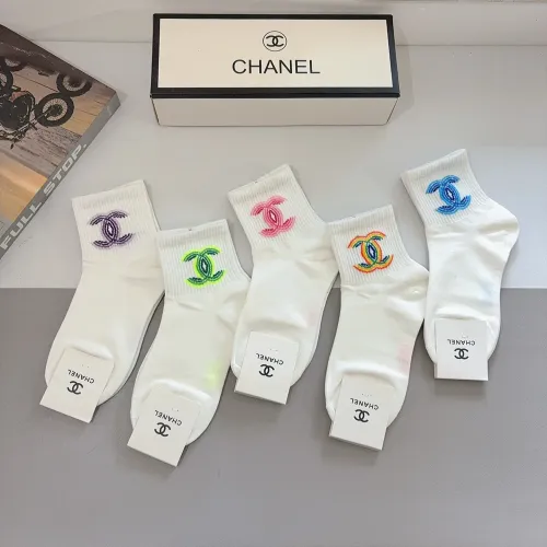 Replica Chanel Socks #1391170 $27.00 USD for Wholesale