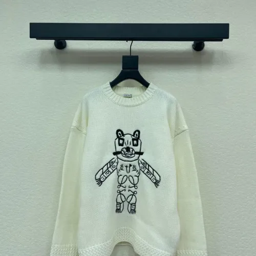 LOEWE Sweaters Long Sleeved For Women #1391179 $100.00 USD, Wholesale Replica LOEWE Sweaters