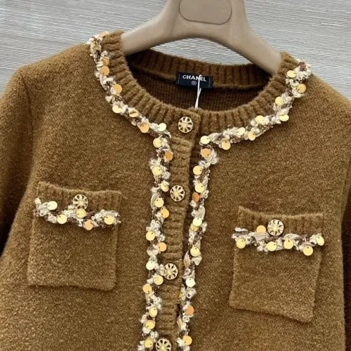 Replica Chanel Jackets Long Sleeved For Women #1391190 $130.00 USD for Wholesale