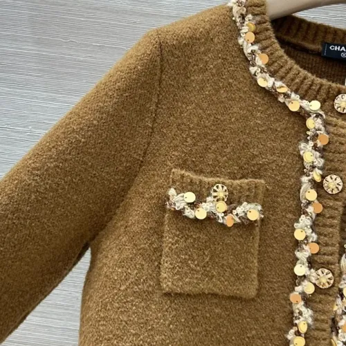 Replica Chanel Jackets Long Sleeved For Women #1391190 $130.00 USD for Wholesale