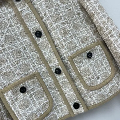 Replica Christian Dior Jackets Long Sleeved For Women #1391201 $145.00 USD for Wholesale