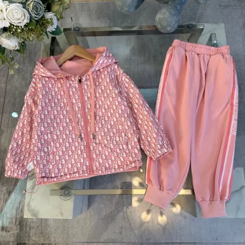 Replica Christian Dior Tracksuits Long Sleeved For Kids #1391222 $96.00 USD for Wholesale